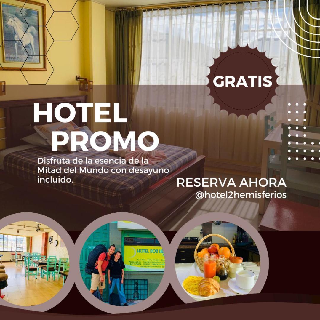 Hotel Dos Hemisferios Quito Exterior foto